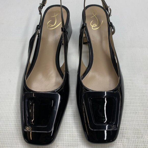 Sam Edelman Womens Tracie Adjustable Slingbacks Shoes Black Size 8M New w/o Box - Picture 6 of 8